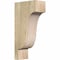 Ekena Millwork Newport Rough Sawn Corbel, Douglas Fir, 6"W x 12"D x 24"H COR06X12X24NEW00RDF - alternate 1
